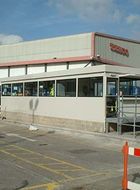 Aluminium windows at Tesco Felixtowe