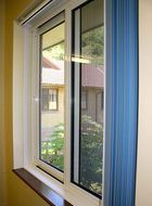 Anti ligature horizontal sliding window