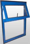 Medium weight aluminium window