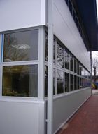 Aluminium window medium weight