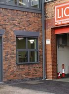 Aluminium security parallel windows