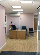 Western Hospice Entrance and Reception