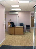 Western Hospice Entrance and Reception