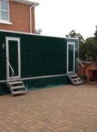 Mobile Toilet Facilities using the Capricorn lightweight aluminium door